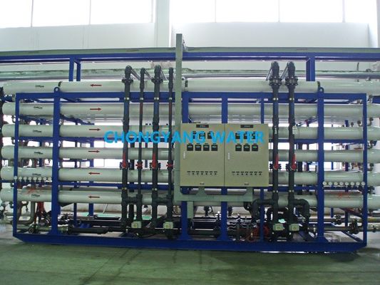 โรงงานกรองน้ําพาณิชย์แบบเดียว RO เครื่องกรองน้ําลดธาตุที่บริสุทธิ์สุด