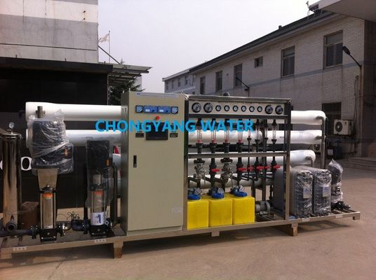 โรงงานกรองน้ําพาณิชย์แบบเดียว RO เครื่องกรองน้ําลดธาตุที่บริสุทธิ์สุด