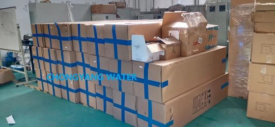 1 นิ้ว Frp Ro Membrane FRP Filter Housing สำหรับสารกรองขนาดกลางหลายตัวที่เปิดใช้งานถ่านกัมมันต์