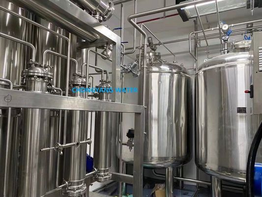 อุปกรณ์น้ำกลั่นแบบหลายผลทางเภสัชกรรม WFI Ro Machine Dialysis