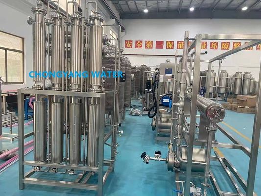 โรงงานผลิตภัณฑ์ยาหลายคอลัมน์ เครื่องผลิตน้ํากระจาย WFI System