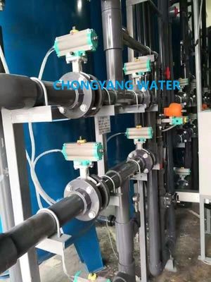 ISO CE Industrial RO Plant เครื่องทำน้ำระบบ Reverse Osmosis UPVC ที่ทนทาน
