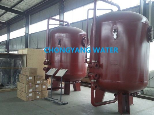 ระบบบำบัดน้ำป้อนสำหรับหม้อไอน้ำความจุขนาดใหญ่ FRP UPVC สเตนเลสสตีล Reverse Osmosis Boiler Feed Water
