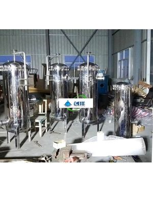 กล่องกรองเหล็กไร้สแตนเลสความแม่นยําสูง บ้านกรองหลายกระสุน บ้านกรองที่มี O แหวน Flat Washer Seal