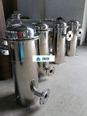 ASTM 304 316L Stainless Steel Filter Housing Bag Pocket Filter สำหรับการกรองน้ำอุตสาหกรรม
