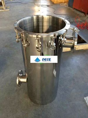 ASTM 304 316L Stainless Steel Filter Housing Bag Pocket Filter สำหรับการกรองน้ำอุตสาหกรรม