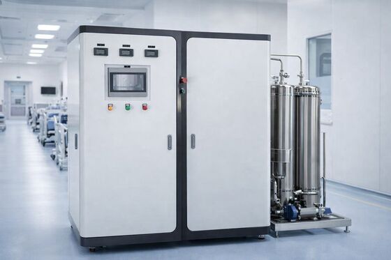 RO EDI Medical Water Purification Systems เทคโนโลยีการกรองน้ำสำหรับการแพทย์ 100LPH