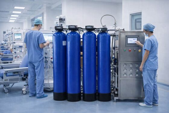 RO EDI Medical Water Purification Systems เทคโนโลยีการกรองน้ำสำหรับการแพทย์ 100LPH