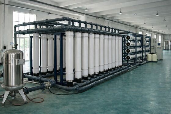 อุปกรณ์ Ultrafiltration UPVC Ultrafiltration การบําบัดน้ําในนม