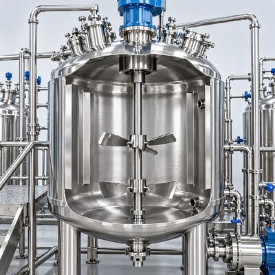 Food Grade Mixing System 1000L with SS316L Tank for Beverage and Syrup Production