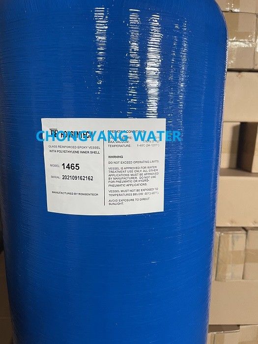 1 นิ้ว Frp Ro Membrane FRP Filter Housing สำหรับสารกรองขนาดกลางหลายตัวที่เปิดใช้งานถ่านกัมมันต์