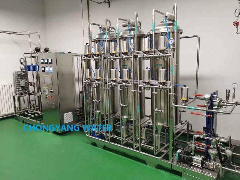 EDI WFI Pharma Water System สแตนเลส 304 316 ระบบบำบัดน้ำในอุตสาหกรรมยา