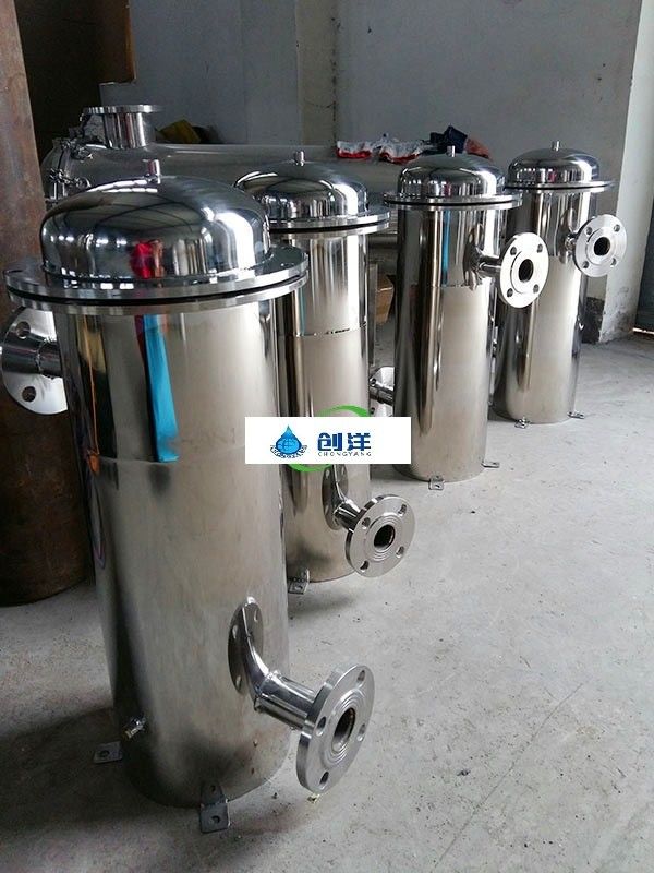 ASTM 304 316L Stainless Steel Filter Housing Bag Pocket Filter สำหรับการกรองน้ำอุตสาหกรรม